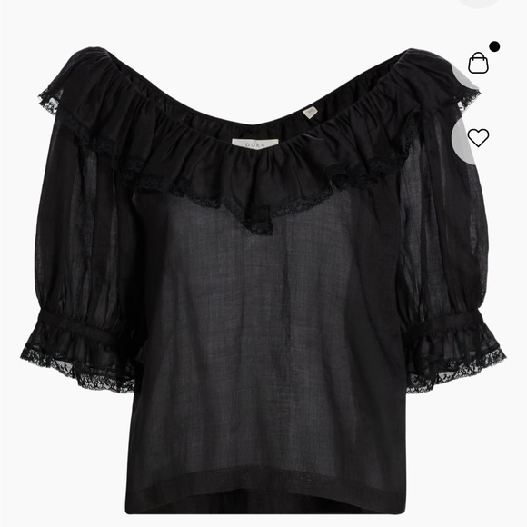 Doen Samara Ruffled-Trim Top - Picture 2 of 5